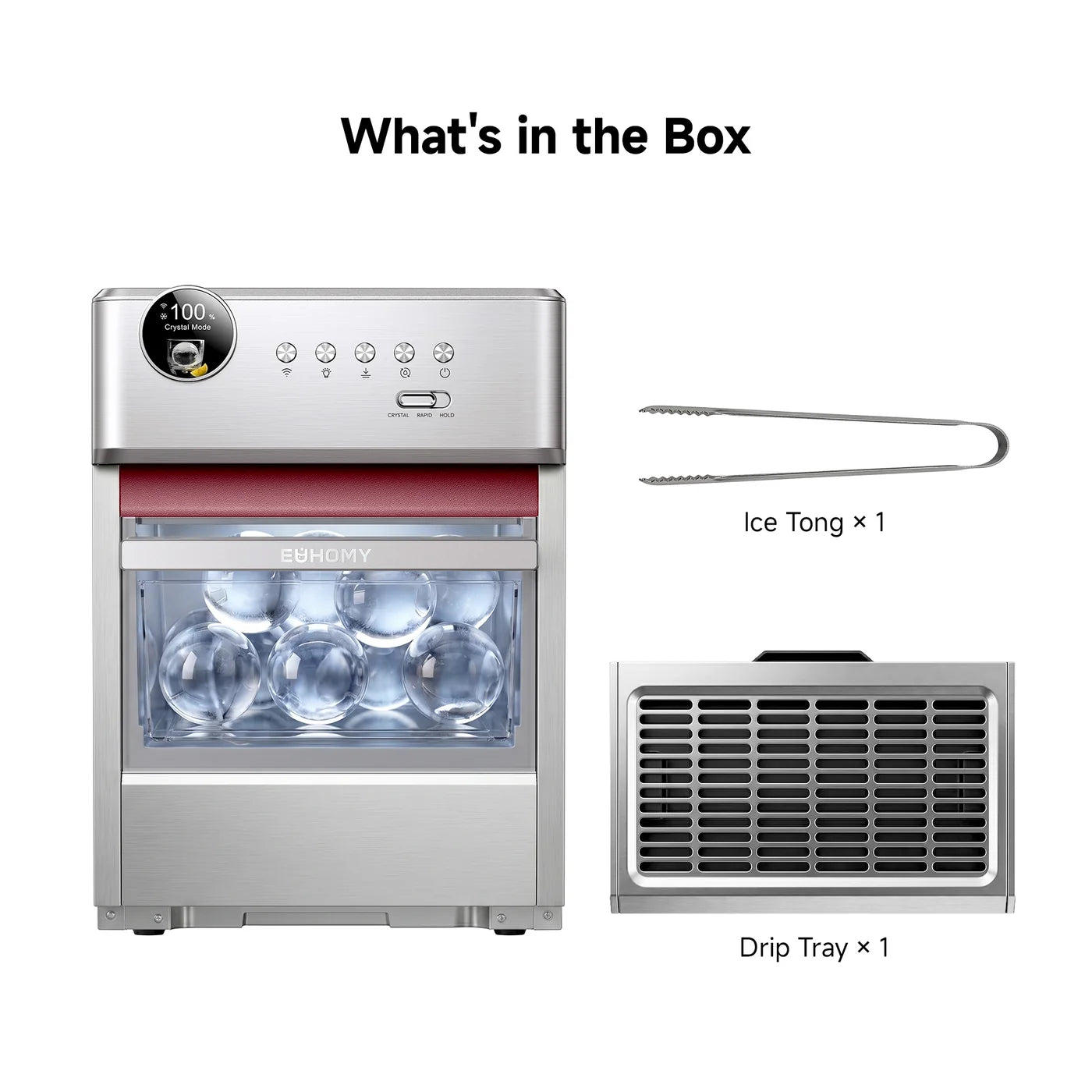 Euhomy Rock Pro Sphere Ice Maker