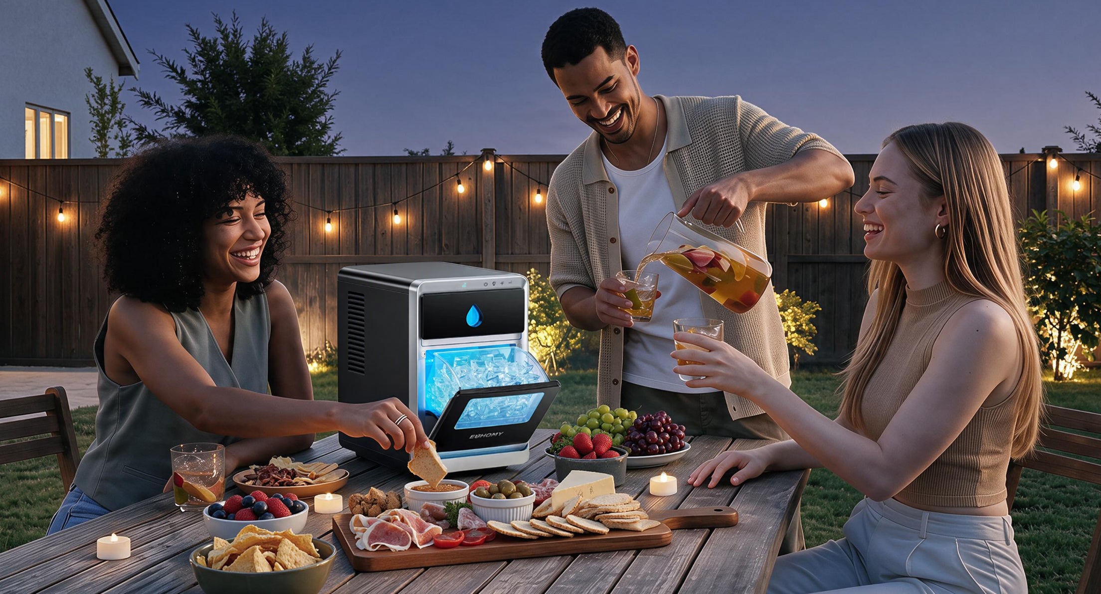 LunaArc Crescent Ice Maker