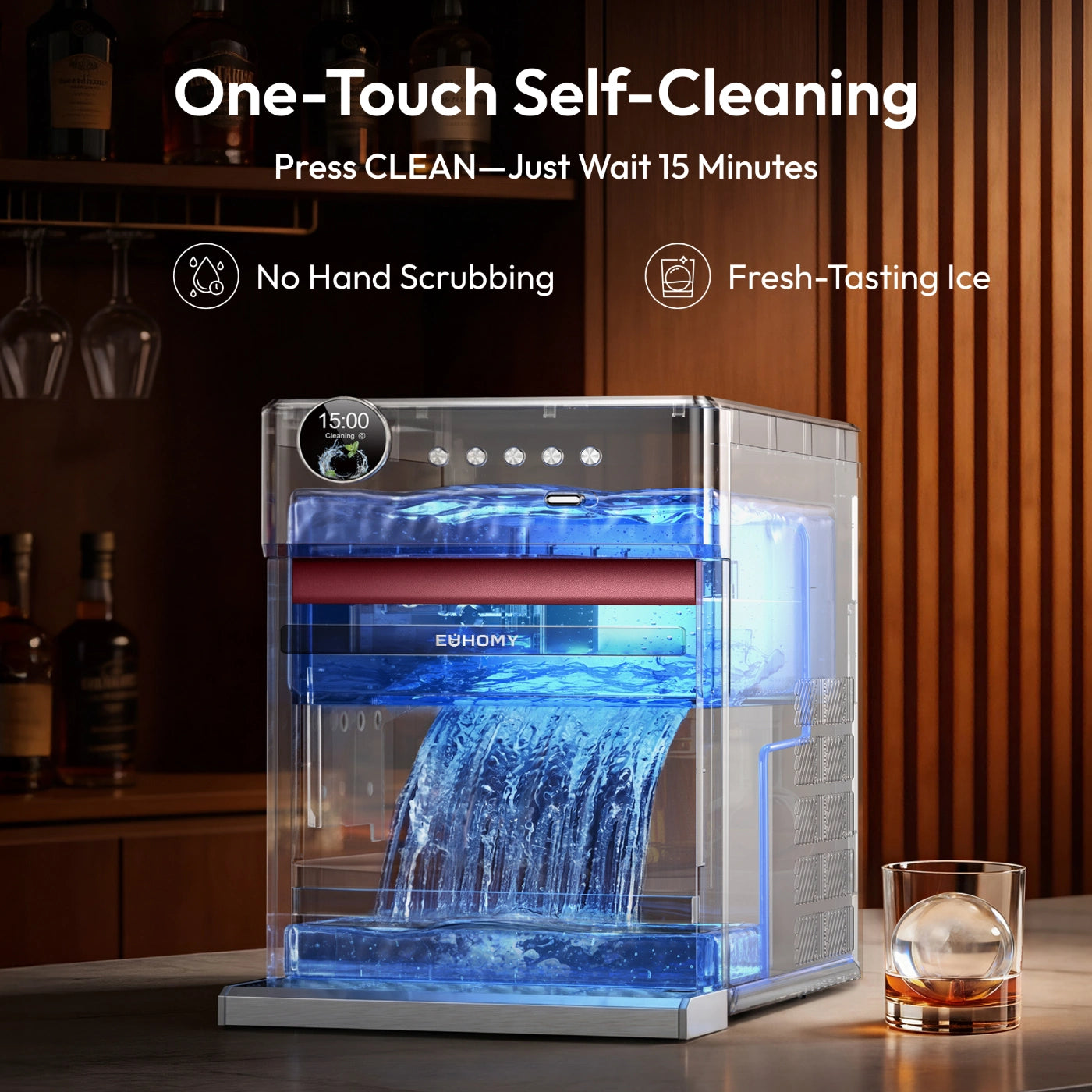 Euhomy Rock Pro Sphere Ice Maker