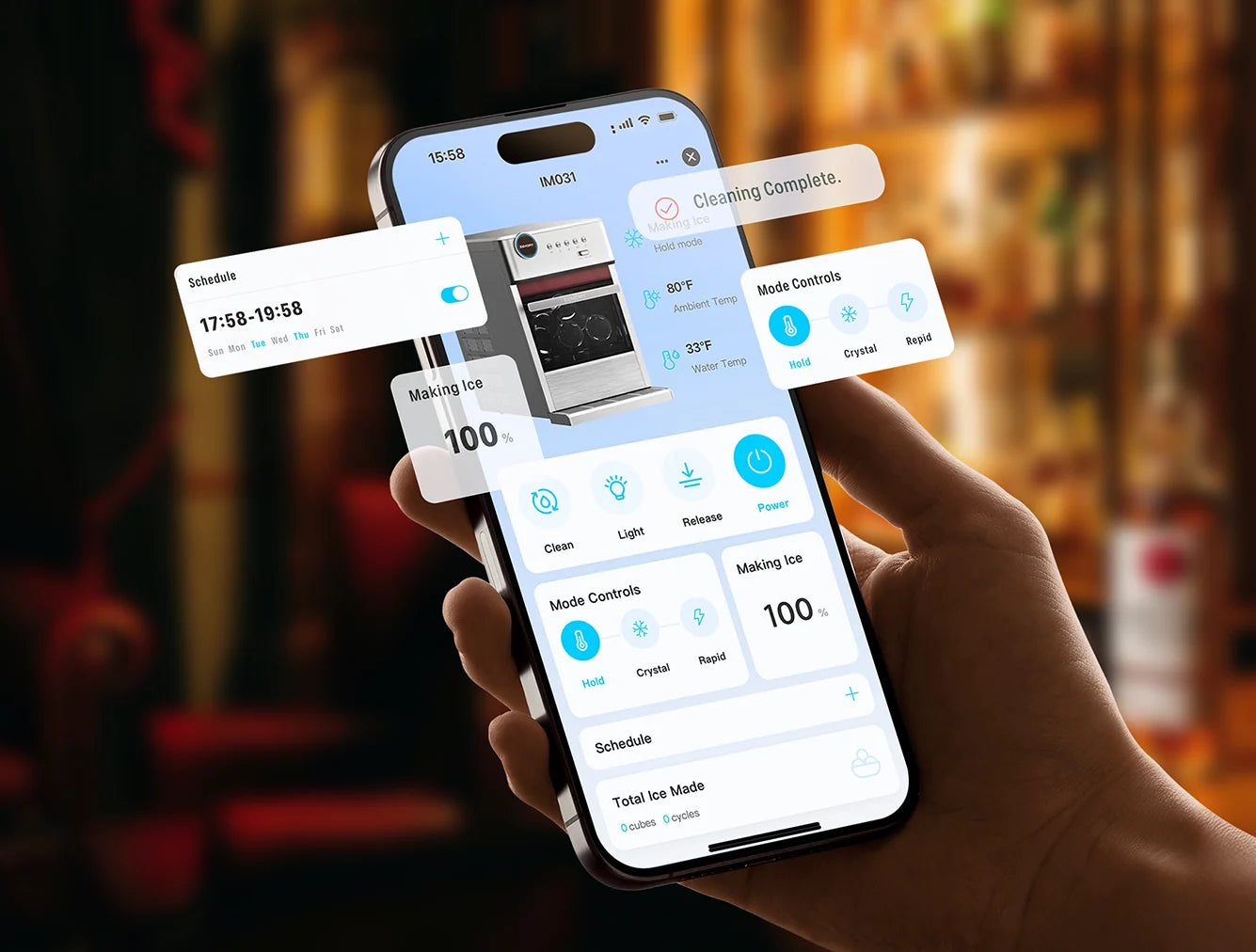 Smart App Control, Scheduling, and Remote Monitoring