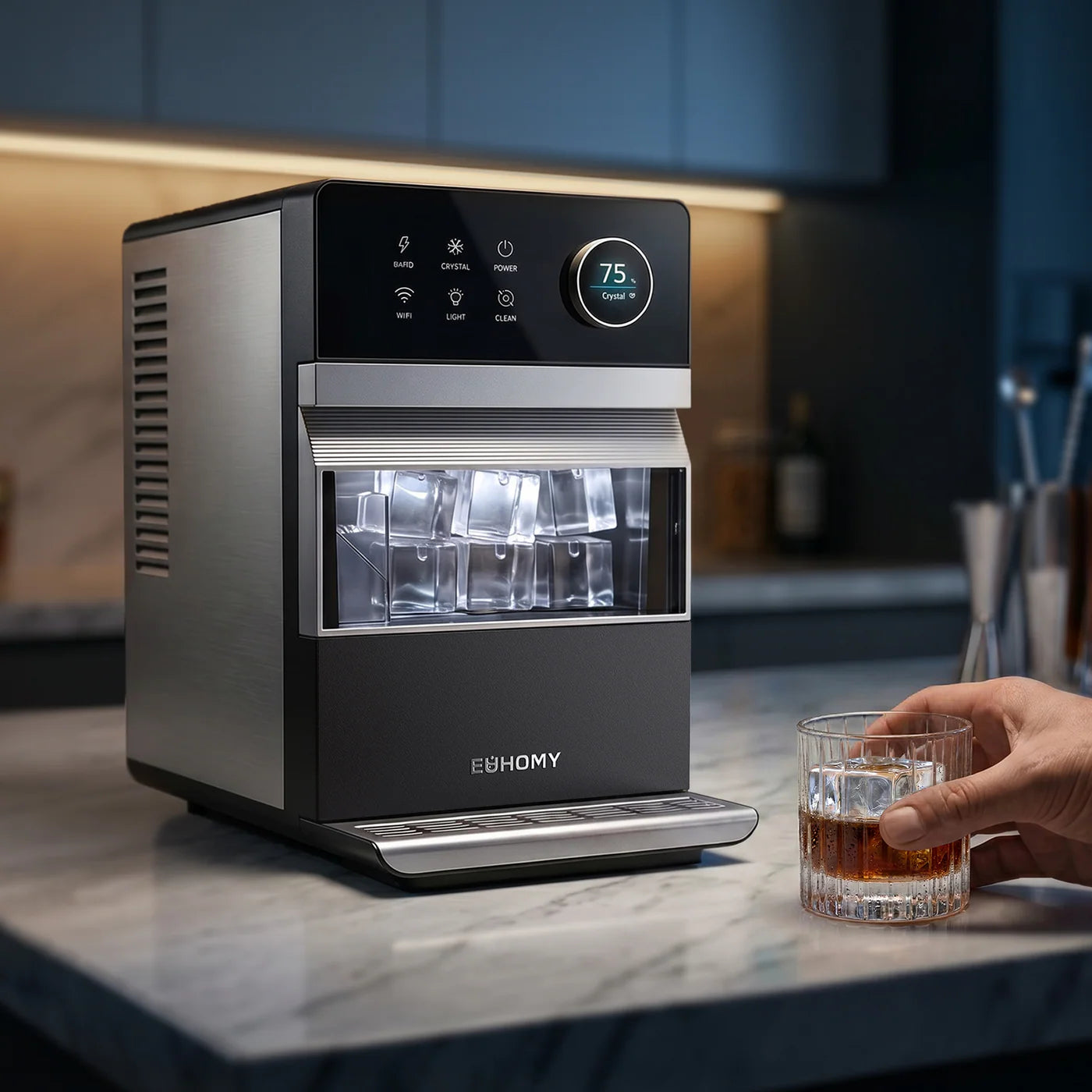 Euhomy Rock Plus Square Ice Maker