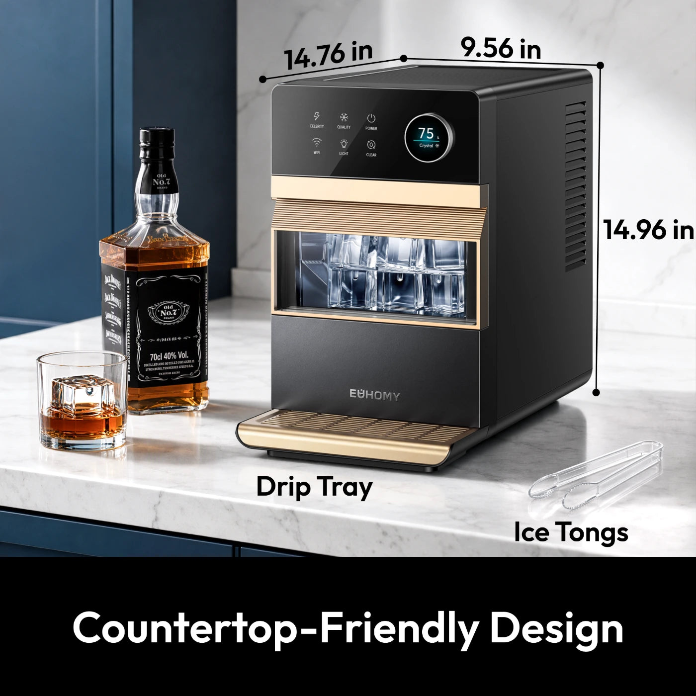 Euhomy Rock Plus Square Ice Maker